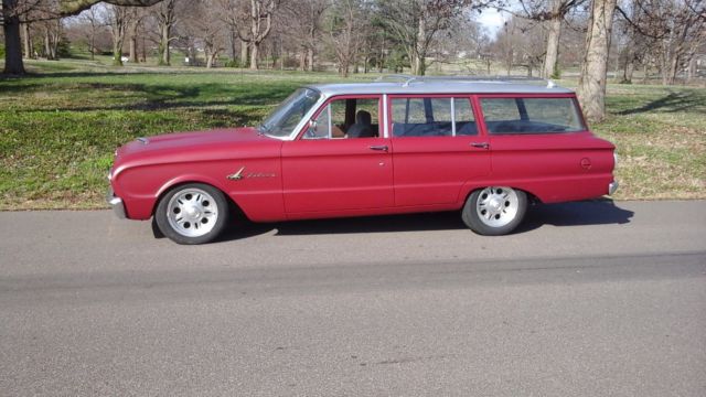 1963 Burgundy Ford Falcon Wagon