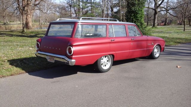 1963 Burgundy Ford Falcon Wagon