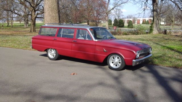 1963 Burgundy Ford Falcon Wagon