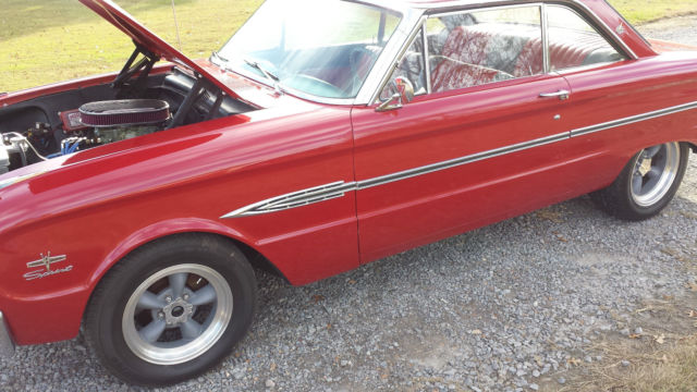1963 Red Ford Falcon Coupe