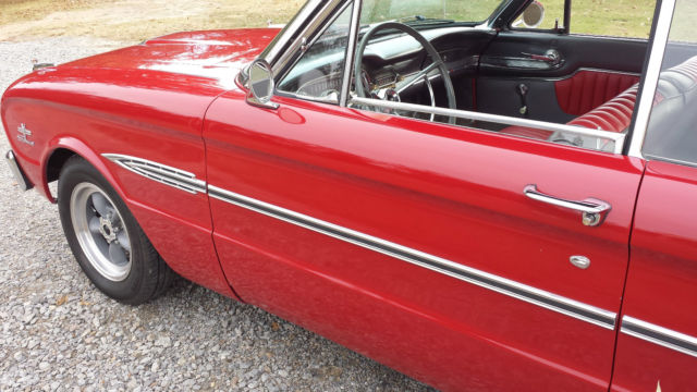 1963 Red Ford Falcon Coupe
