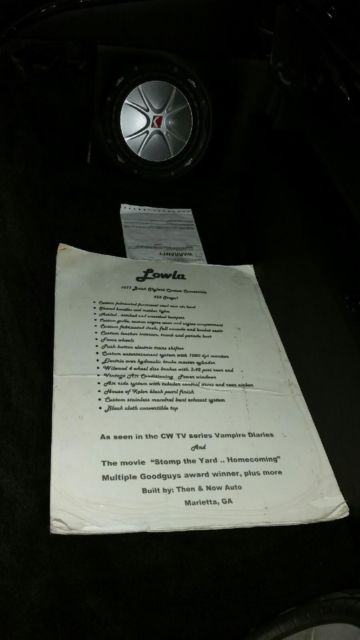 1971 House Of Kolors Black Pearl Multi Stage Buick Skylark Convertible