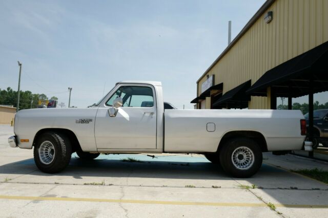 1987 Silver Dodge Ram 3500