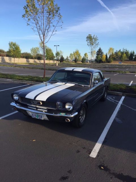 1966 Blue Ford Mustang Coupe