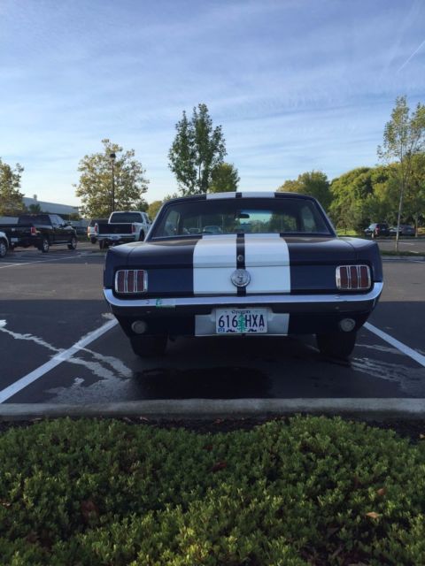 1966 Blue Ford Mustang Coupe