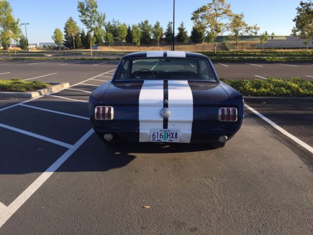 1966 Blue Ford Mustang Coupe