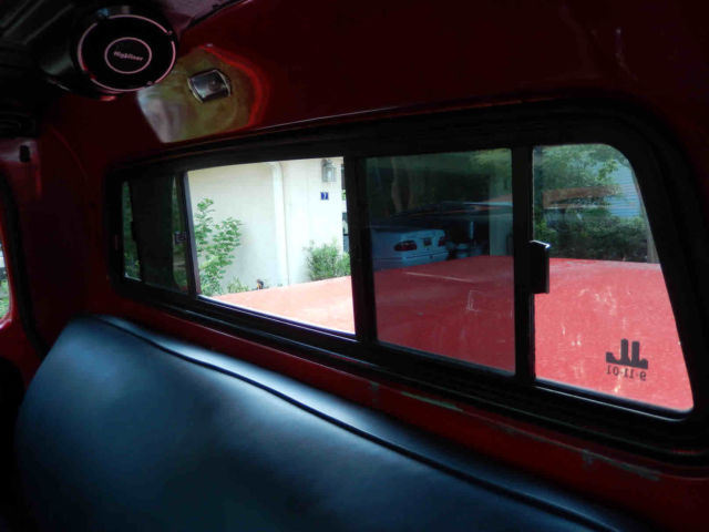 1970 Red with silver trim Ford F-100 Standard Cab Pickup