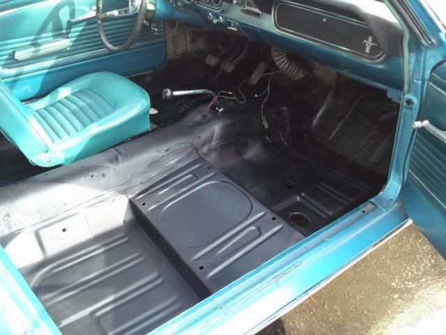 1966 Blue Ford Mustang Coupe