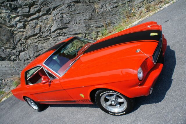 1965 Red Ford Mustang Coupe