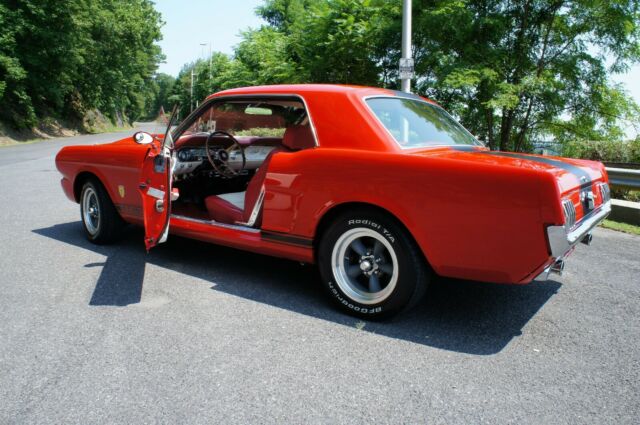 1965 Red Ford Mustang Coupe