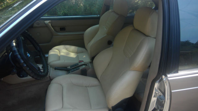 1987 platinum beige BMW 6-Series Coupe