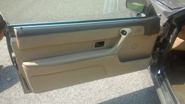 1987 platinum beige BMW 6-Series Coupe