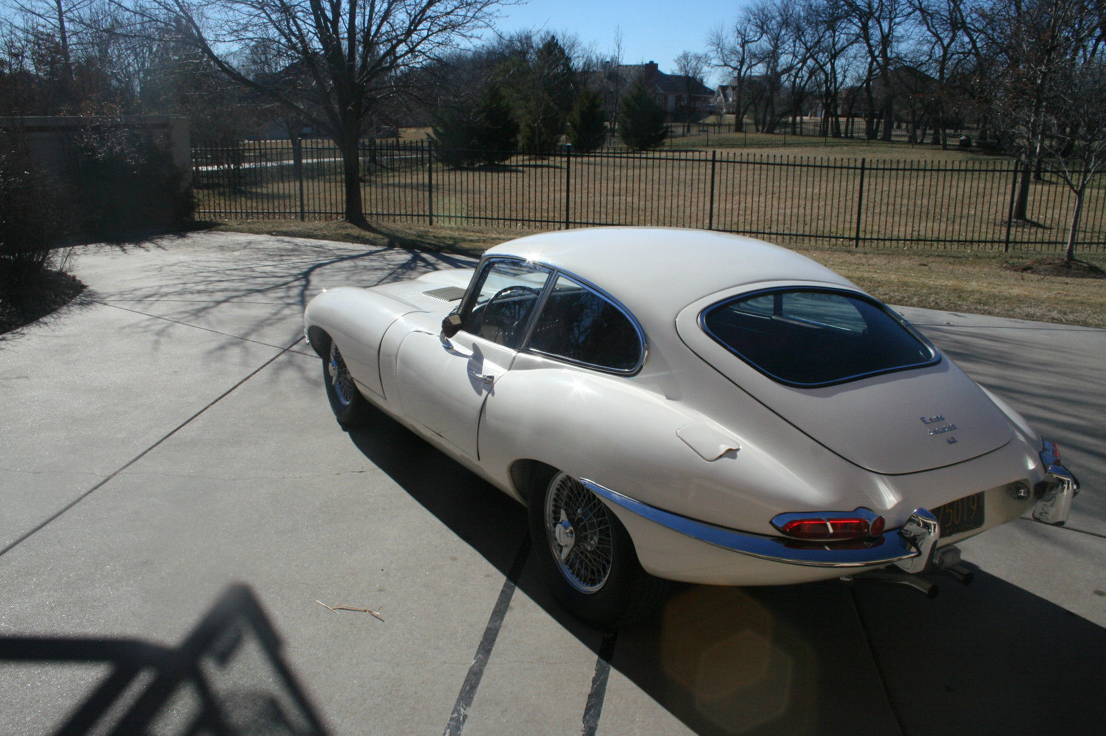 1968 White Jaguar E-Type Coupe