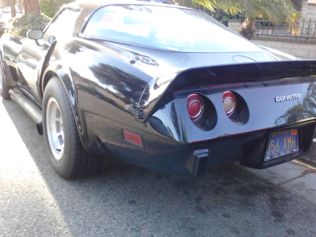 1979 Black Chevrolet Corvette Custom