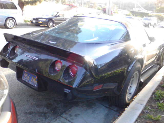 1979 Black Chevrolet Corvette Custom
