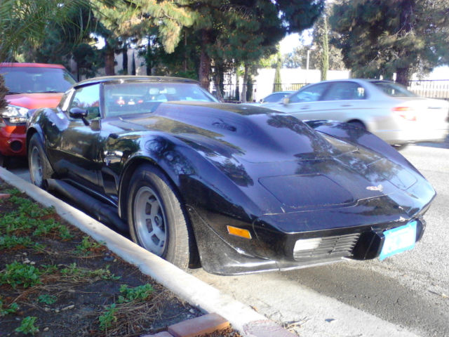 1979 Black Chevrolet Corvette Custom