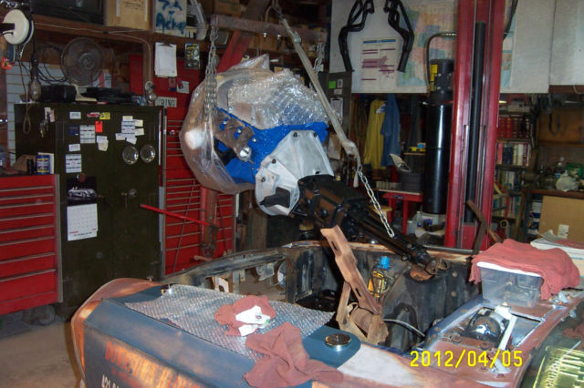 1969 Blue Ford Mustang Fastback