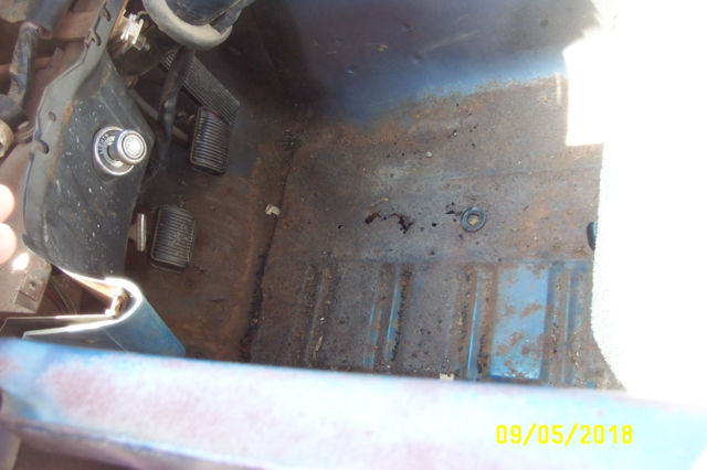 1969 Blue Ford Mustang Fastback