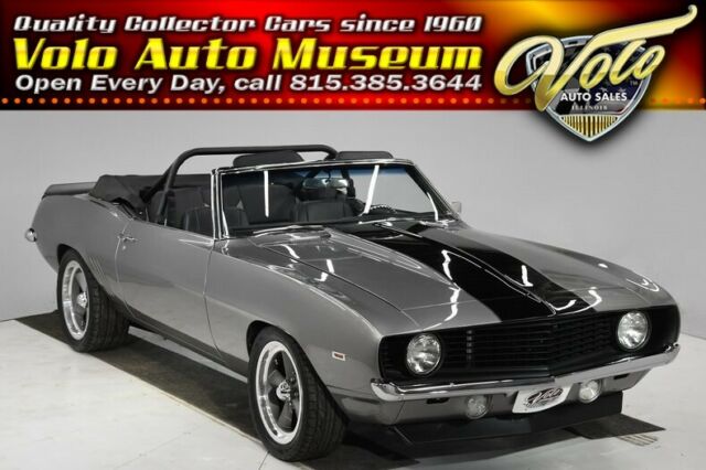 1969 Gray Chevrolet Camaro Convertible