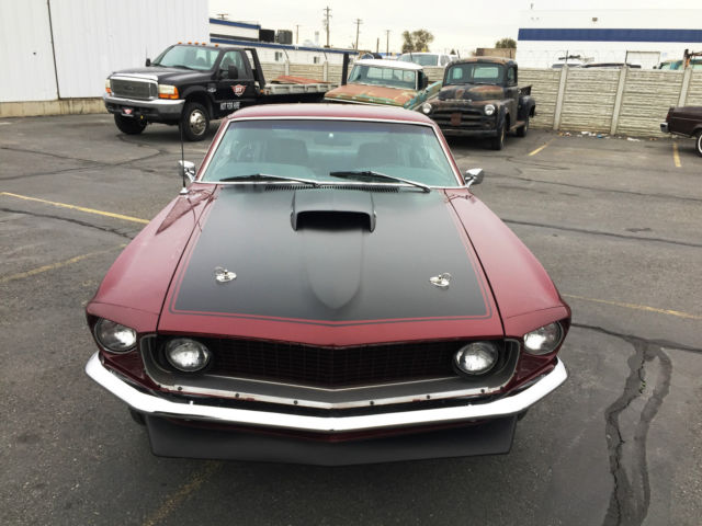 1972 B;lue Ford Torino Fastback