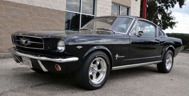 1965 Black Ford Mustang Coupe