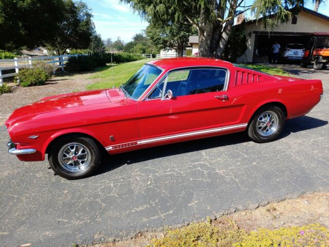 1965 Red Ford Mustang Fastback