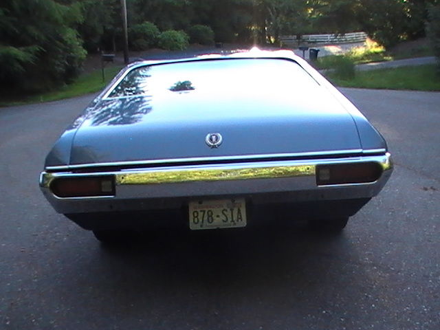 1972 B;lue Ford Torino Fastback