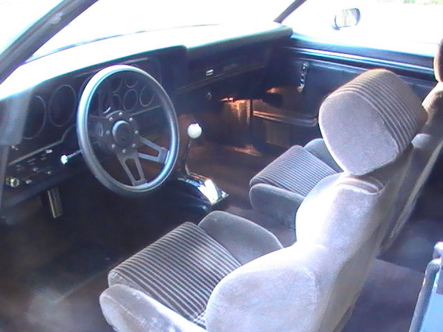 1972 B;lue Ford Torino Fastback