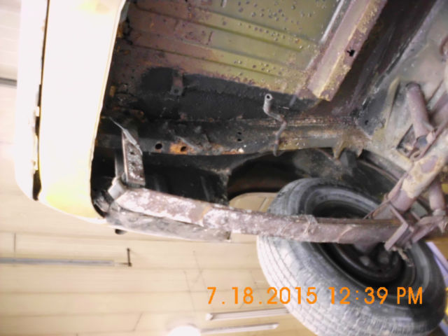 1972 Gold Ford Mustang Fastback