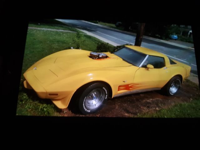 1979 Velocity Yellow Chevrolet Corvette