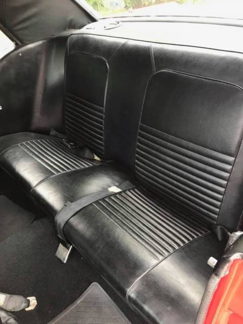 1967 Red with White Stripe Ford Mustang Coupe