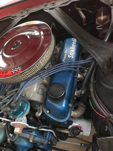 1967 Red with White Stripe Ford Mustang Coupe