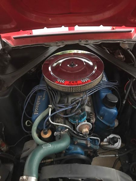1967 Red with White Stripe Ford Mustang Coupe