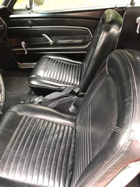 1967 Red with White Stripe Ford Mustang Coupe