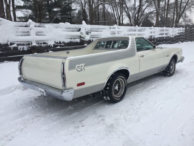 1979 white  Ford Ranchero Cab & Chassis