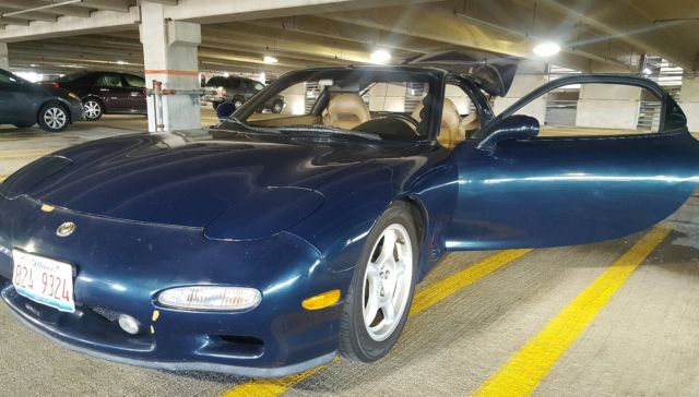 1993 Blue Mazda RX-7 Coupe