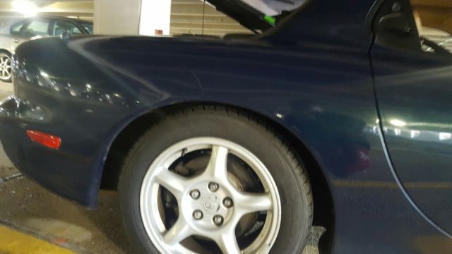 1993 Blue Mazda RX-7 Coupe