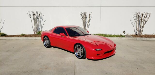 1993 Red Mazda RX-7 Coupe