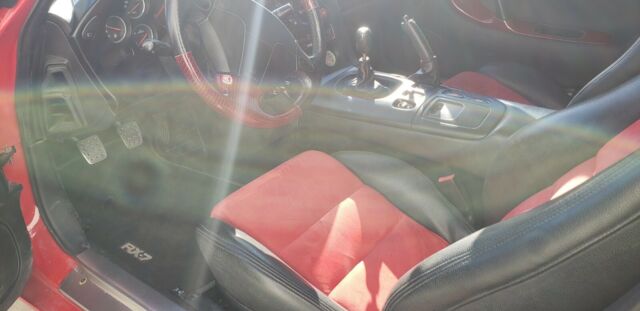 1993 Red Mazda RX-7 Coupe