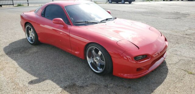 1993 Red Mazda RX-7 Coupe