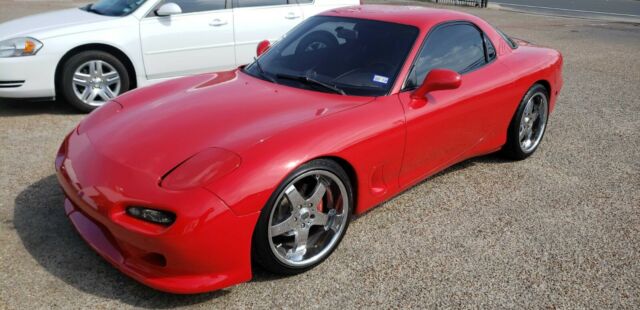 1993 Red Mazda RX-7 Coupe