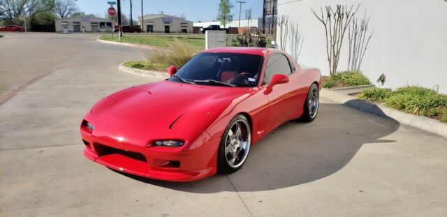 1993 Red Mazda RX-7 Coupe