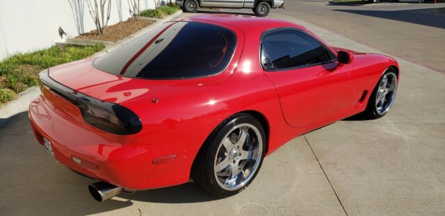 1993 Red Mazda RX-7 Coupe