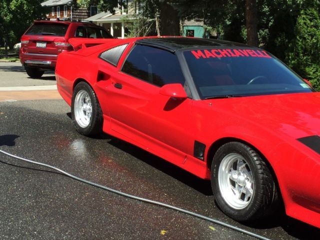 1986 Red Pontiac Trans Am 2D