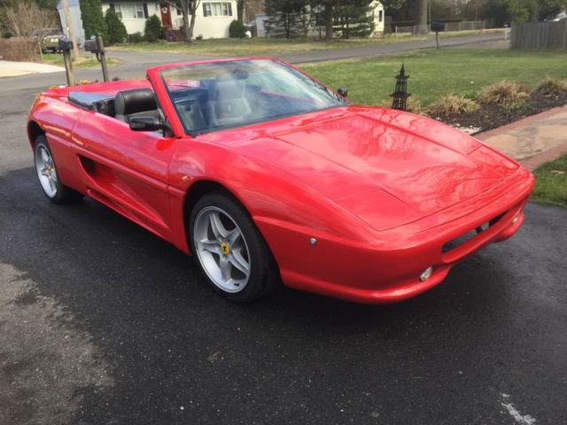 1986 Red Pontiac Fiero Convertible