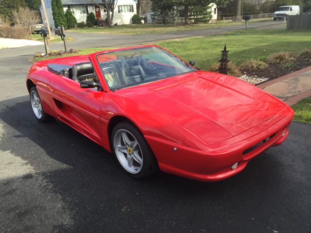 1986 Red Pontiac Fiero Convertible