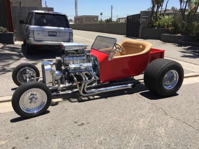 1923 Red Ford Model T Convertible