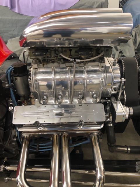 1923 Red Ford Model T Convertible