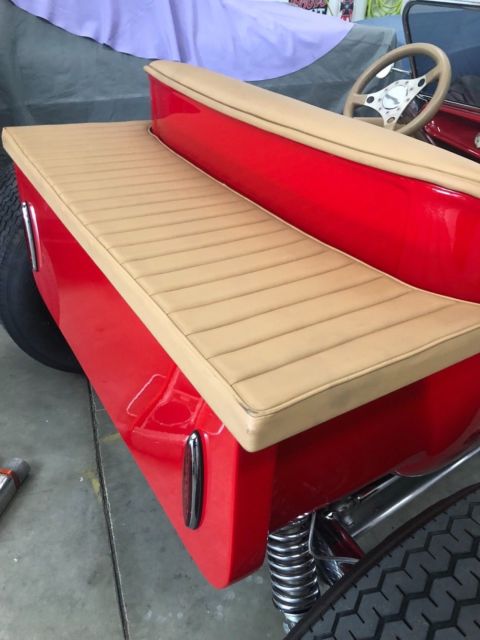 1923 Red Ford Model T Convertible