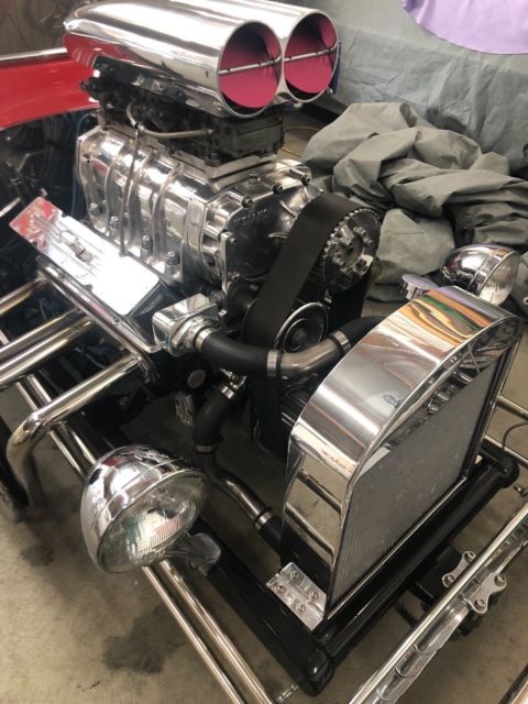 1923 Red Ford Model T Convertible